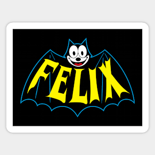 FELIX THE BAT '66 (4 dark tees) Magnet